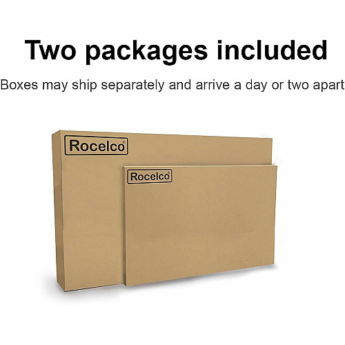 Rocelco Standing Desk Converter & Commercial-grade Anti-Fatigue Mat 1 Each (RDADRBMAFM)