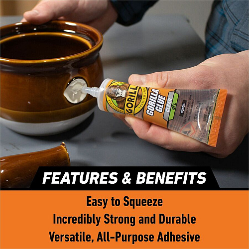 Gorilla Glue Super Glue 1.75 fl oz - Clear - 1 Each (113455)