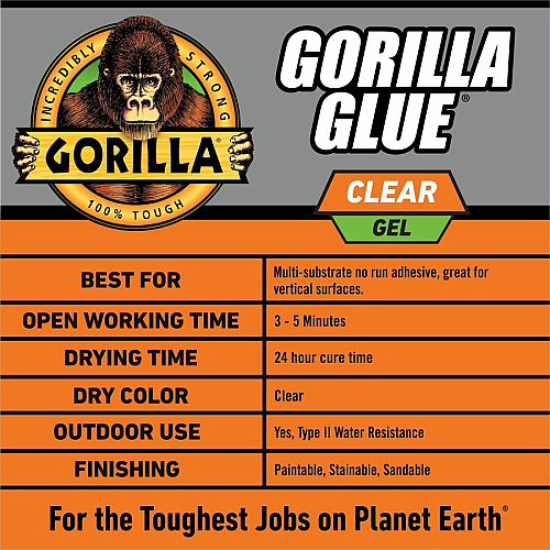 Gorilla Glue Super Glue 1.75 fl oz - Clear - 1 Each (113455)