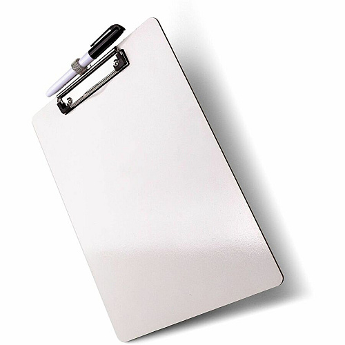 Officemate Reusable Dry-Erase Whiteboard Clipboards (83161)