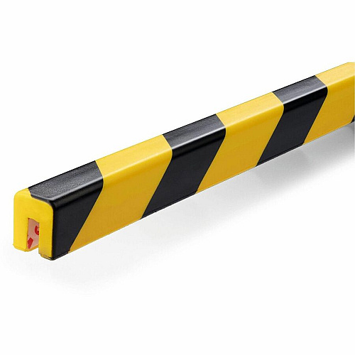 DURABLE Edge Protection Profile E8 - 5 PK for Basement, Stairwell, Warehouse, Indoor, Garage - Polyurethane Foam, Plastic - 5 / Pack (1127130)