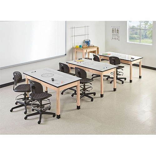 BEVCO Breva Series Chair Polyurethane Seat Material - 5-star Base - Black - 1 Each (V7507HC)