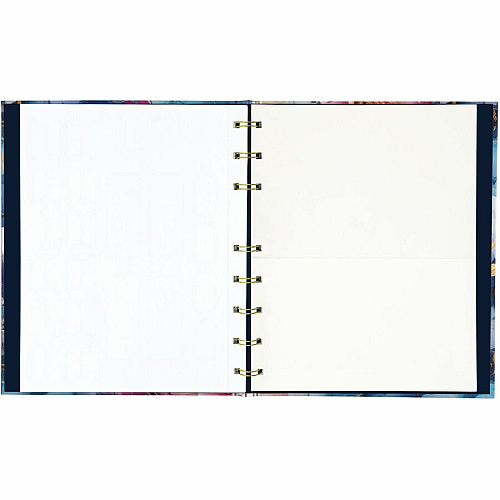 Blueline NotePro Notebook, Fashion Collection, 192 Pages, Midnight Floral (A9C02)