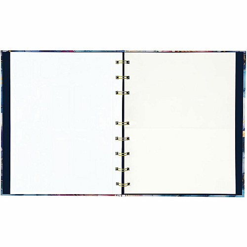 Blueline NotePro Notebook, Fashion Collection, 192 Pages, Midnight Floral (A9C02)