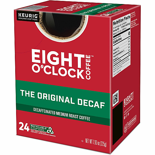 Green Mountain Coffee K-Cup The Original Decaf Coffee Compatible with Keurig Brewer - Medium - Per Box - 24 K-Cup - K-Cup - The Original Decaf - Decaffeinated - 4 / Carton (0638CT)