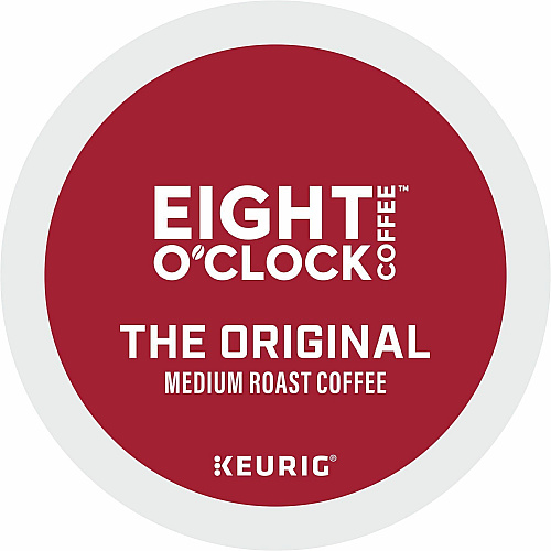 Eight O'Clock K-Cup, Ground Original Coffee Compatible with Keurig Brewer - Medium - Per Box - 24 K-Cup - K-Cup, Ground - Original - Kosher - 4 / Carton (0657CT)
