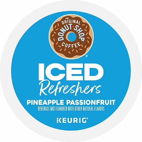 The Original Donut Shop&reg; Iced Refreshers Pineapple Passionfruit - 20/Box - 4 / Carton (0236CT)