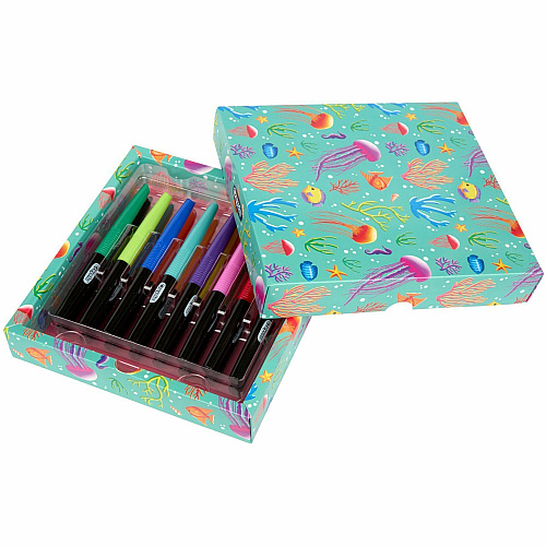 Crayola Blending Markers Brush Marker Point - Multi Ink - Water Based - 16 / Pack (586754)