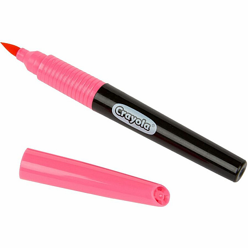 Crayola Blending Markers Brush Marker Point - Multi Ink - Water Based - 16 / Pack (586754)