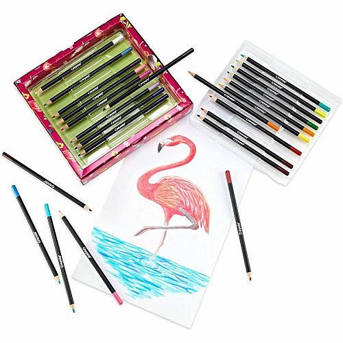 Crayola Blend & Shade Colored Pencils Multi Lead - 24 / Pack (682126)