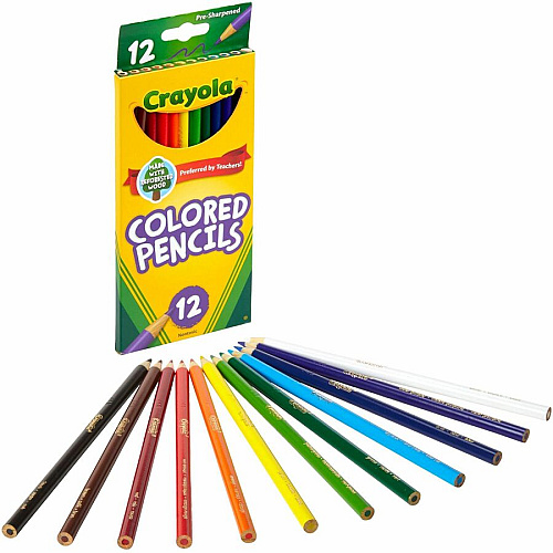 Crayola Bulk Colored Pencils Multi Lead - 24 / Pack (682133)