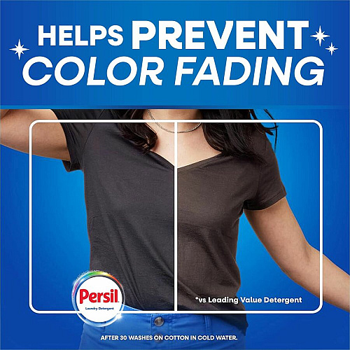 Persil ProClean Power-Liquid Detergent For Fabric, Laundry, Clothes - Liquid - 100 fl oz (3.1 quart) - Original Scent - 64 Loads - Recommended For: Stain Remover - Fade Resistant, Long Lasting - Blue - 1 Each (05449)