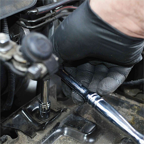 GloveWorks by AMMEX Gloveworks Powder-Free Industrial RDT Nitrile Gloves (GWBN49100)