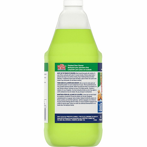 Mr. Clean Pro. All-Purpose Floor Cleaner For Multi Surface, Multipurpose - Concentrate - 128 fl oz (4 quart) - Fresh Lemon Scent - Recommended For: Grease Remover, Dirt Remover, Soil Remover, Grime Remover - Rinse-free, Benzene-free, BPA-free, Alk (39949)