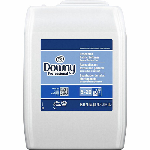 Downy Pro. Fabric Softener For Multipurpose - Concentrate - Liquid - 640 fl oz (20 quart) - 2.7 to 3.8 pH - Recommended For: Odor Remover - Odorless - White Jug - 1 Carton (70679)