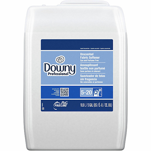 Downy Pro. Fabric Softener For Multipurpose - Concentrate - Liquid - 640 fl oz (20 quart) - 2.7 to 3.8 pH - Recommended For: Odor Remover - Odorless - White Jug - 1 Carton (70679)