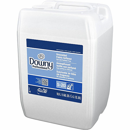 Downy Pro. Fabric Softener For Multipurpose - Concentrate - Liquid - 640 fl oz (20 quart) - 2.7 to 3.8 pH - Recommended For: Odor Remover - Odorless - White Jug - 1 Carton (70679)