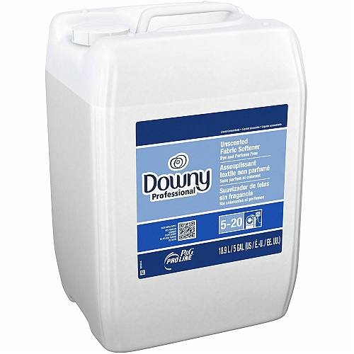Downy Pro. Fabric Softener For Multipurpose - Concentrate - Liquid - 640 fl oz (20 quart) - 2.7 to 3.8 pH - Recommended For: Odor Remover - Odorless - White Jug - 1 Carton (70679)