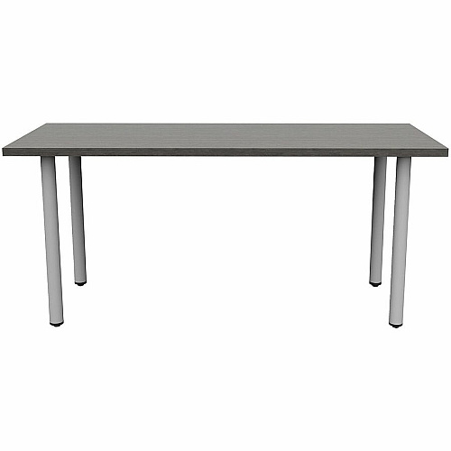 Safco Jurni Multi-Purp. Table w/Post Leg & Glides Powder Coated Post Leg Base - Modern Style x 60" Table Top Width x 24" Table Top Depth x 1.10" Table Top Thickness - 29" Height - Multipurpose - Assembly Required - Asian Night - Laminate To (JN6024FTGANT)