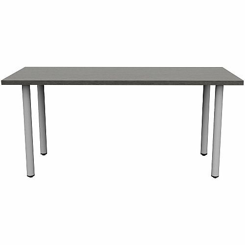 Safco Jurni Multi-Purp. Table w/Post Leg & Glides Powder Coated Post Leg Base - Modern Style x 60" Table Top Width x 24" Table Top Depth x 1.10" Table Top Thickness - 29" Height - Multipurpose - Assembly Required - Asian Night - Laminate To (JN6024FTGANT)