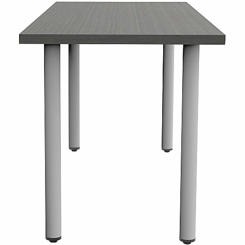 Safco Jurni Multi-Purp. Table w/Post Leg & Glides Powder Coated Post Leg Base - Modern Style x 60" Table Top Width x 24" Table Top Depth x 1.10" Table Top Thickness - 29" Height - Multipurpose - Assembly Required - Asian Night - Laminate To (JN6024FTGANT)
