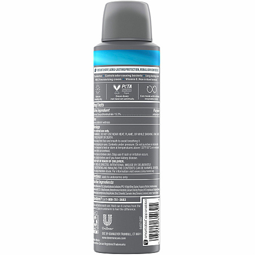 Dove Men's Deodorant Spray Spray - 3 Day - Long Lasting - 1 Each (35030)