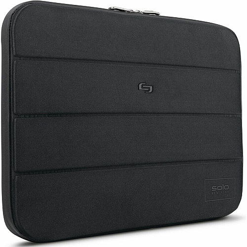 Solo Carrying Case (Sleeve) for 17.3" Notebook - Black Scratch Resistant - Neoprene Body - Checkpoint Friendly - 13" Height x 1.5" Width x 17.5" Depth - 1 Each (PRO1174U4)