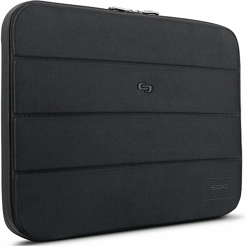 Solo Carrying Case (Sleeve) for 17.3" Notebook - Black Scratch Resistant - Neoprene Body - Checkpoint Friendly - 13" Height x 1.5" Width x 17.5" Depth - 1 Each (PRO1174U4)