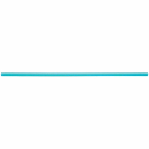 Phade Compostable Straws 7.8" Height x - Polyhydroxyalkanoate (PHA) - Caribbean Blue - 600 / Box (511204)