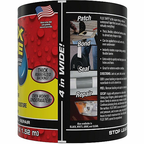 FLEX SEAL Flex Tape (TFSBLKR0405)