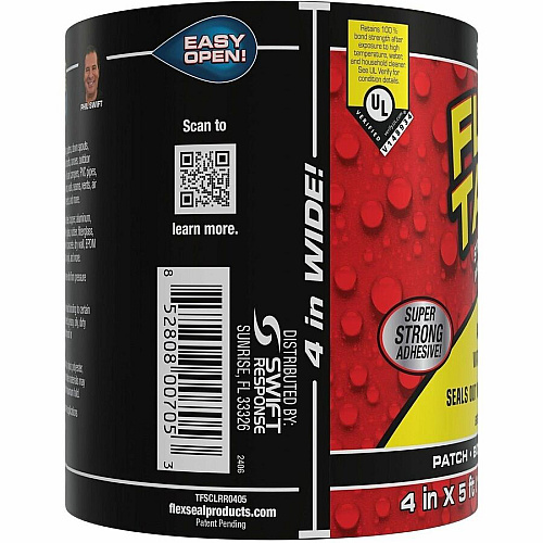 FLEX SEAL Flex Tape (TFSBLKR0405)