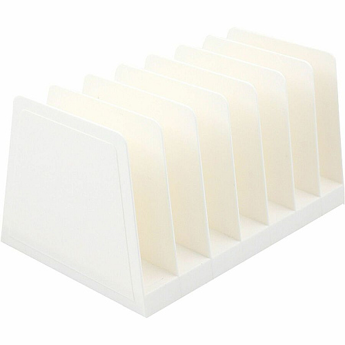 Business Source 6-slot Inclined Desk Step Sorter (11874)