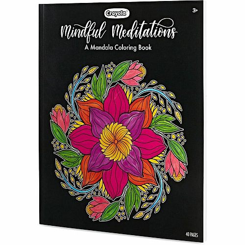 Crayola Mandala Coloring Book Printed Book 40 Pages - Book (041081)