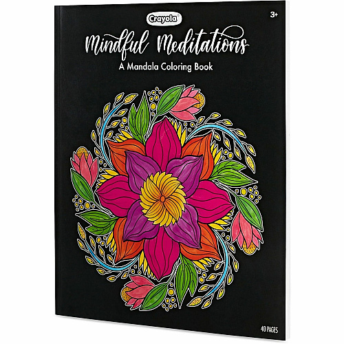 Crayola Mandala Coloring Book Printed Book 40 Pages - Book (041081)