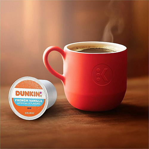 Dunkin Donuts Dunkin'&reg; K-Cup, Pod French Vanilla Coffee (1268CT)