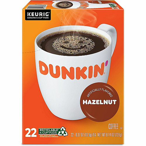Dunkin Donuts Dunkin' Donuts&reg; K-Cup Hazelnut Coffee (1270CT)