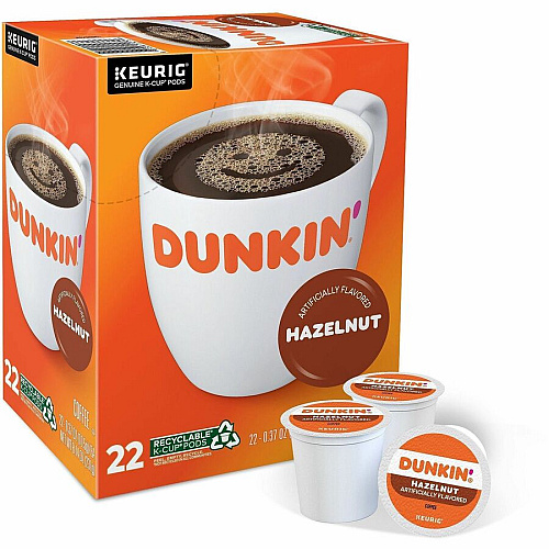 Dunkin Donuts Dunkin' Donuts&reg; K-Cup Hazelnut Coffee (1270CT)