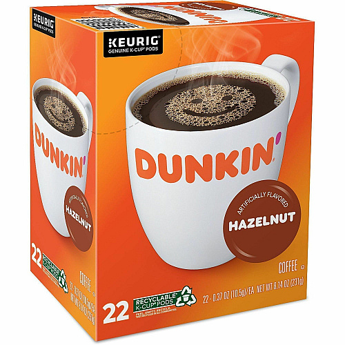 Dunkin Donuts Dunkin' Donuts&reg; K-Cup Hazelnut Coffee (1270CT)