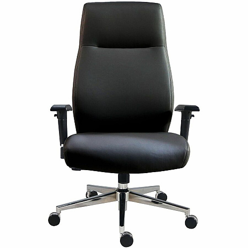 Lorell Fuerte Executive High-Back Chair with Adjustable Arms (63300)