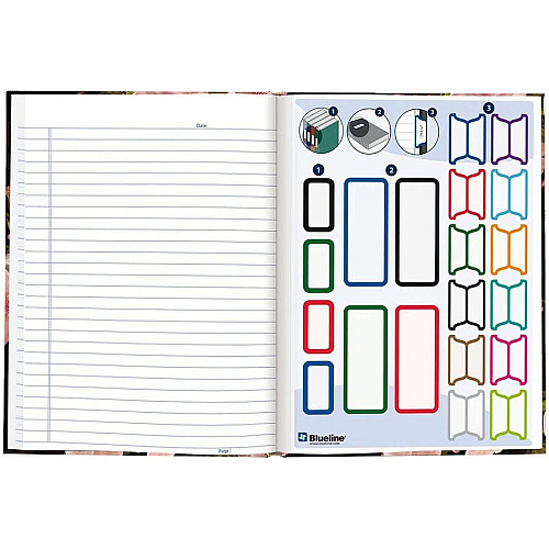 Blueline Cherry Tree Lane Notebook (A901)