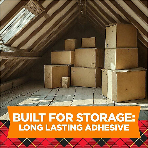Scotch Long-Lasting Storage Packing Tape 54.60 yd Length x 1.88" Width - Transparent - Weather Resistant, Temperature Resistant - For Packaging, Sealing, Box, Document, Storage - 4 / Pack (3650LR44GC)