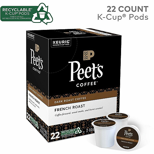 Peet's Coffee&trade; K-Cup French Roast Coffee (2405CT)