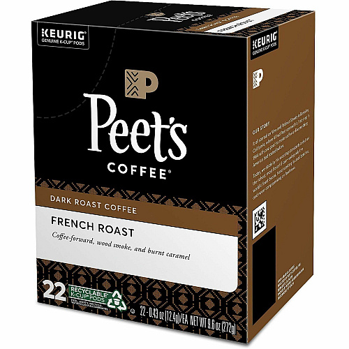 Peet's Coffee&trade; K-Cup French Roast Coffee (2405CT)
