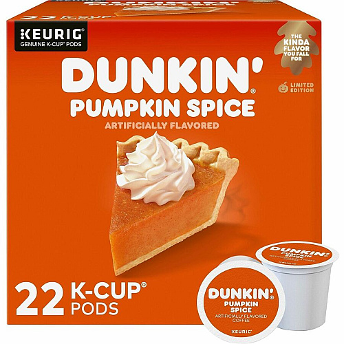 Dunkin Donuts Dunkin' Donuts&reg; K-Cup Pumpkin Spice Coffee (7596CT)