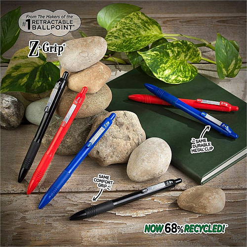 Zebra Pen Z-Grip Retractable Ballpoint Pens (20720)