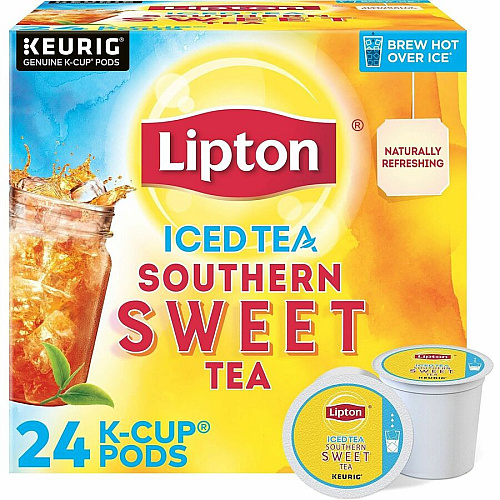 Lipton&reg; Southern Sweet Iced Black Tea Black Iced Tea K-Cup (0545CT)