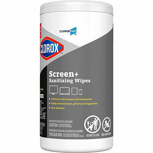 Clorox Screen + Sanitizing Wipes (60724)