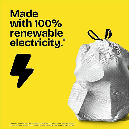 Glad Medium Drawstring Trash Bags with Clorox (79316CT)