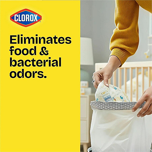 Glad Medium Drawstring Trash Bags with Clorox (79316CT)