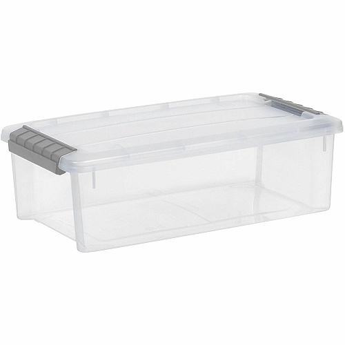 IRIS 6.2 QT Stack-and-Pull Storage Tote (300008)